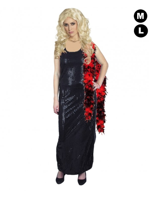Déguisement robe à paillettes aqua Disco femme - Happy Fiesta Lyon