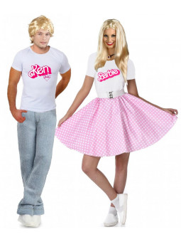 Déguisement couple BARBIE et Ken