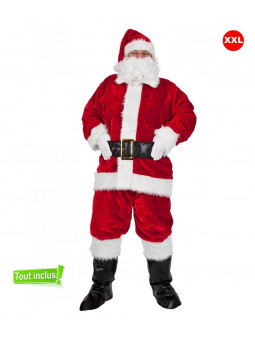 Costume de père noel tout compris