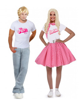 Déguisement couple BARBIE et Ken