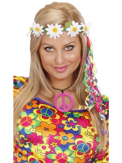 Déguisement robe longue Hippie femme - Happy Fiesta Lyon